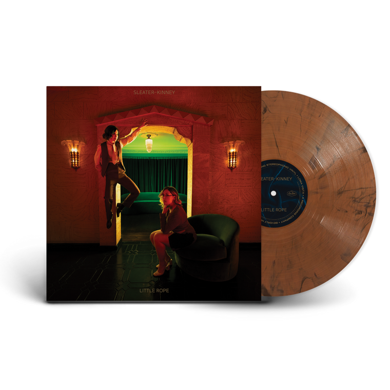 Sleater-Kinney / Little Rope LP International Exclusive Brown & Black Vinyl