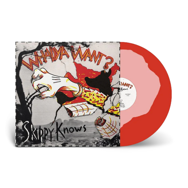 Whadya Want? / Skippy Knows LP Red & White Vinyl