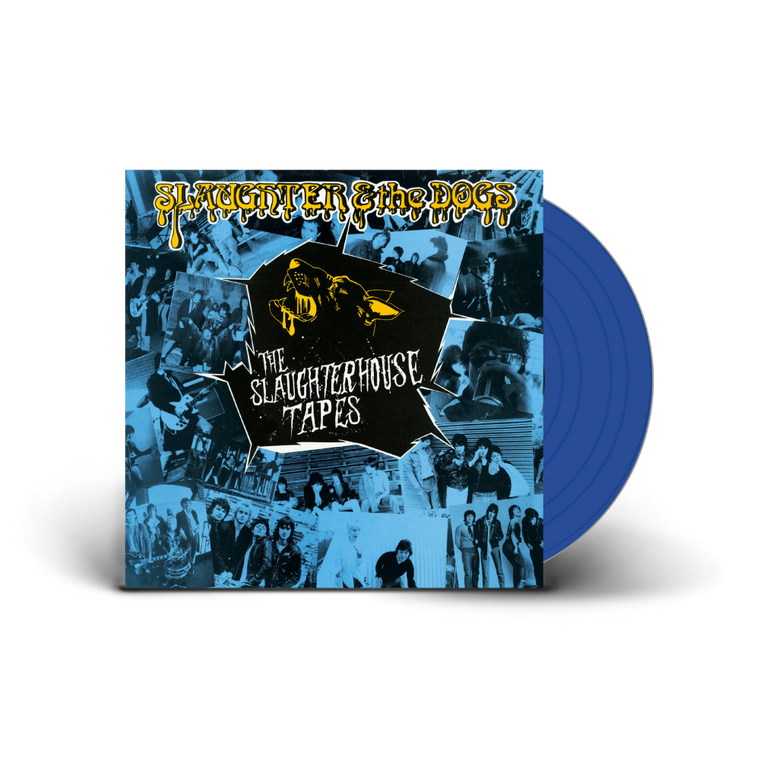 Slaughter & the Dogs / The Slaughterhouse Tapes LP Blue Vinyl