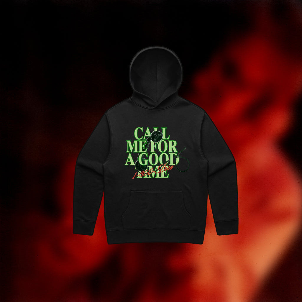 DICE / Call Me For A Good Time Black Hood & Digital Download ***PRE-ORDER***