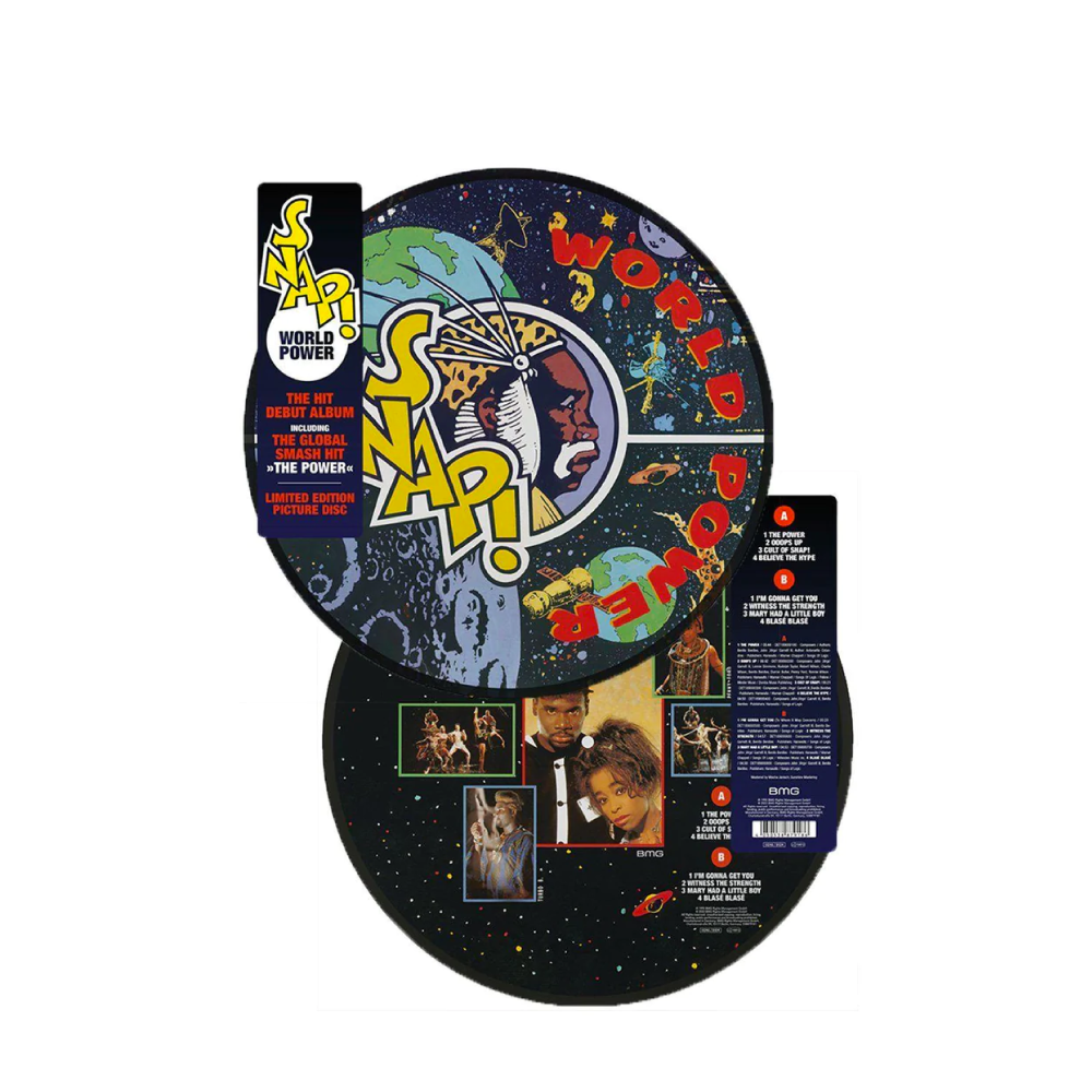 Snap! / World Power LP Picture Disc Vinyl – sound-merch.com.au Snap! / World Power LP Picture Disc Vinyl – sound-merch.com.au