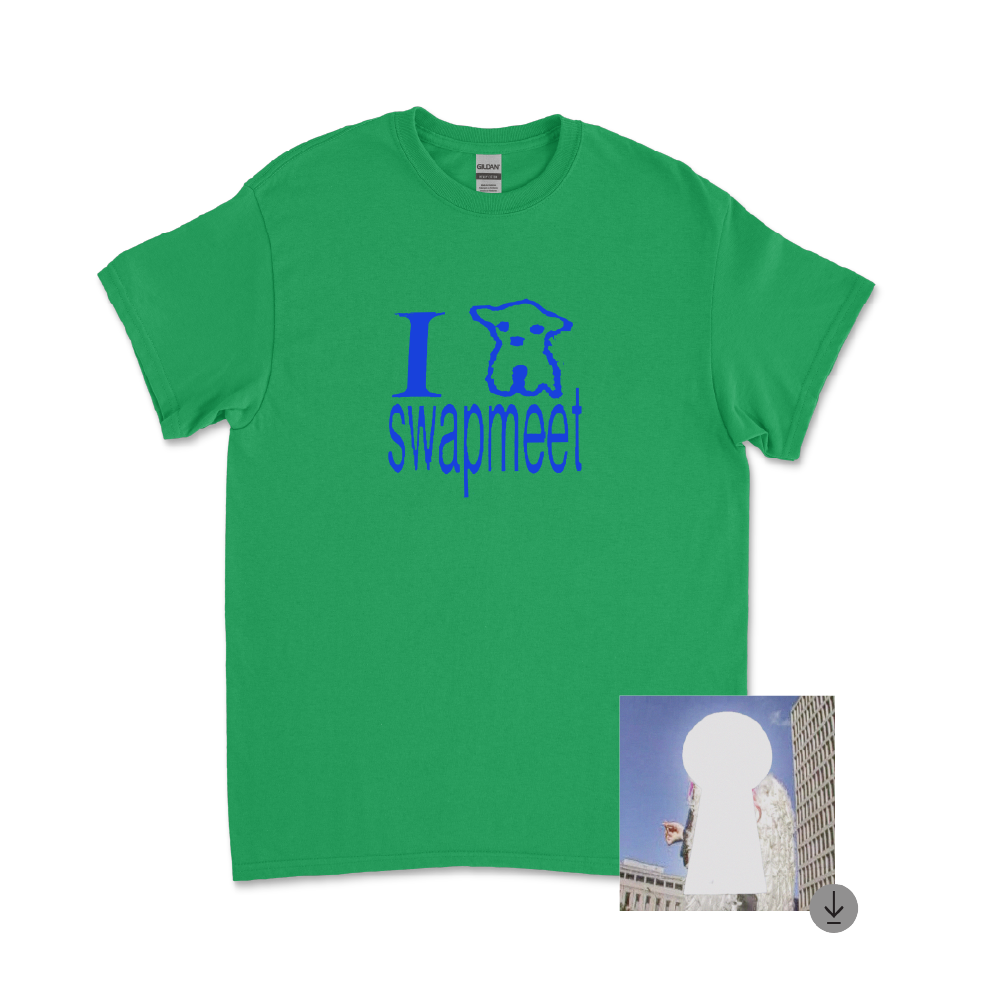 Swapmeet / Green T-Shirt & Digital Download ***PRE-ORDER***