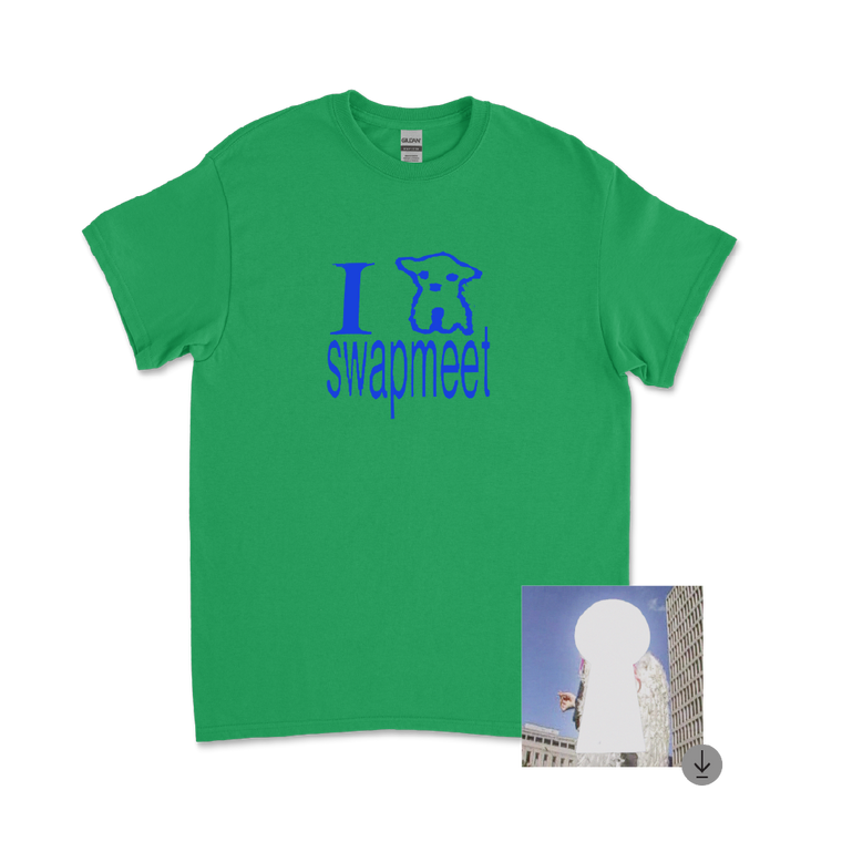Swapmeet / Green T-Shirt & Digital Download ***PRE-ORDER***