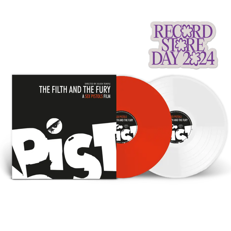 Sex Pistols / The Filth & The Fury 2xLP Red & White Vinyl RSD 2024