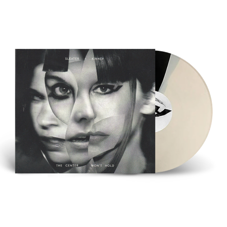Sleater-Kinney / The Center Won't Hold LP D2C Exclusive Black & Cream Vinyl