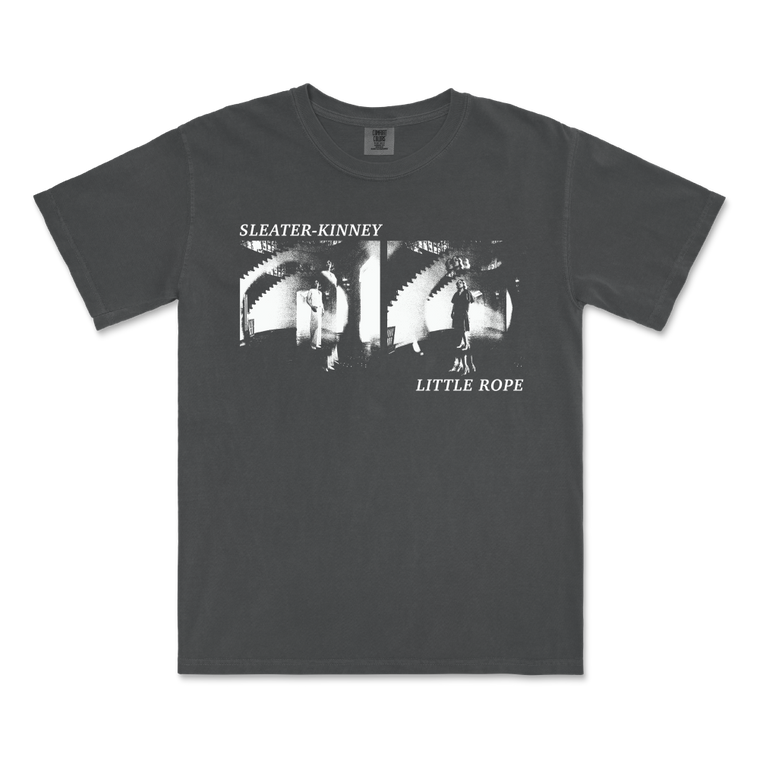 Sleater-Kinney / Little Rope Charcoal Tour Tee