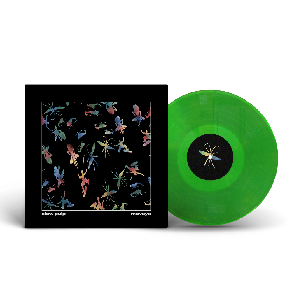 Slow Pulp / Moveys LP Neon Green Vinyl