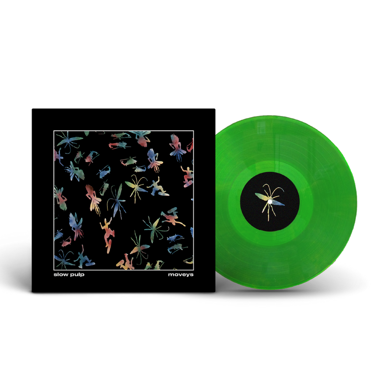 Slow Pulp / Moveys LP Neon Green Vinyl