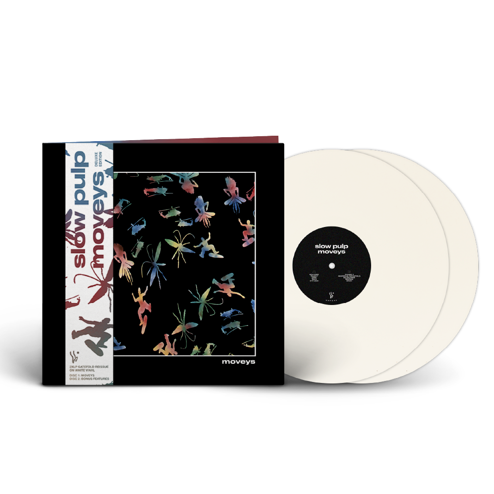 Slow Pulp / Moveys 2LP White Deluxe Edition Vinyl