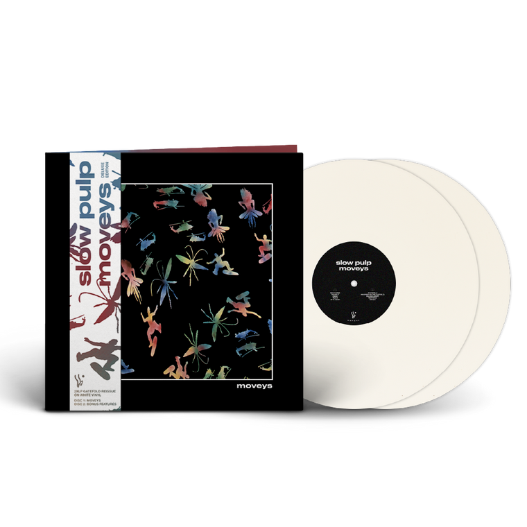 Slow Pulp / Moveys 2LP White Deluxe Edition Vinyl