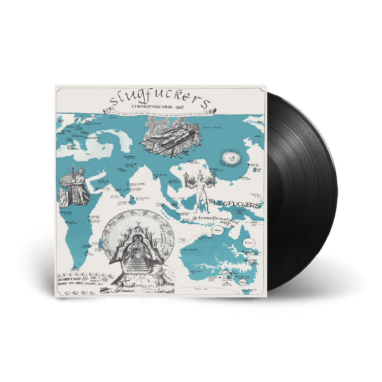 Slugfuckers / Transformational Salt 12" Black Vinyl