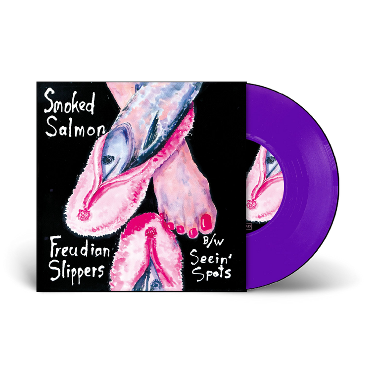 Smoked Salmon / Freudian Slippers 7" Limited Edition Translucent Purple Vinyl