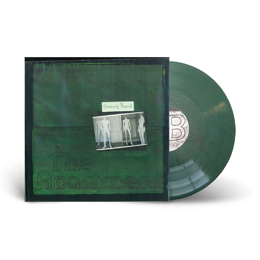 Snowy Band / The Apartment LP Moss Green Regrind Vinyl