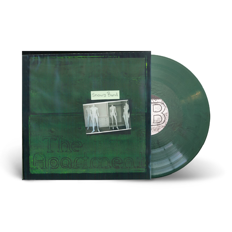 Snowy Band / The Apartment LP Moss Green Regrind Vinyl