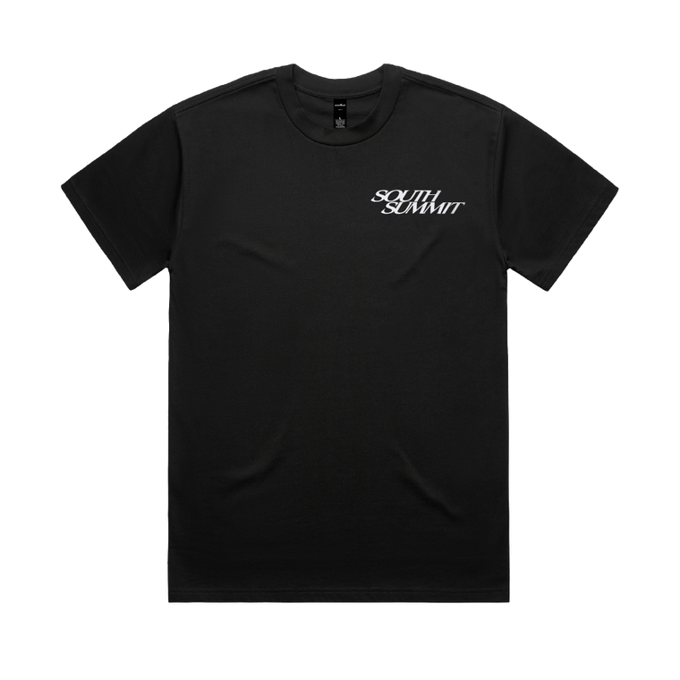 South Summit / Double Logo Black T-Shirt