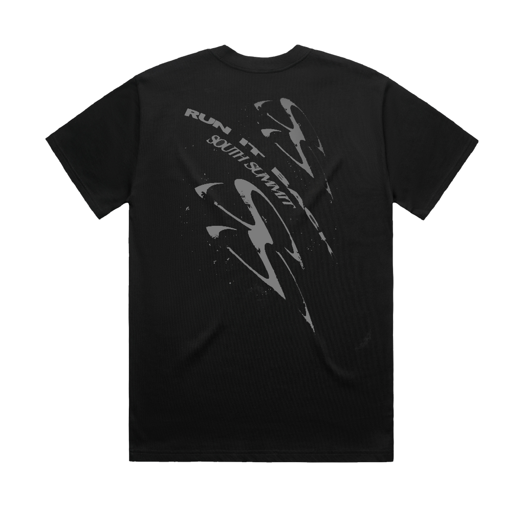 South Summit / RUN IT BACK Black T-Shirt