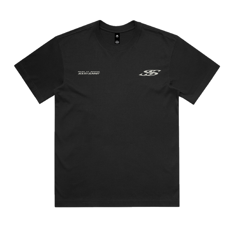 South Summit / RUN IT BACK Black T-Shirt