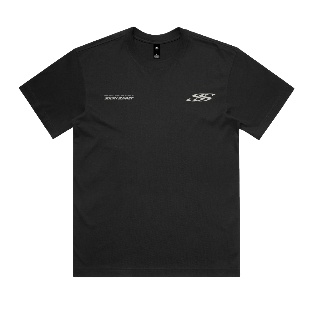 South Summit / RUN IT BACK Black T-Shirt