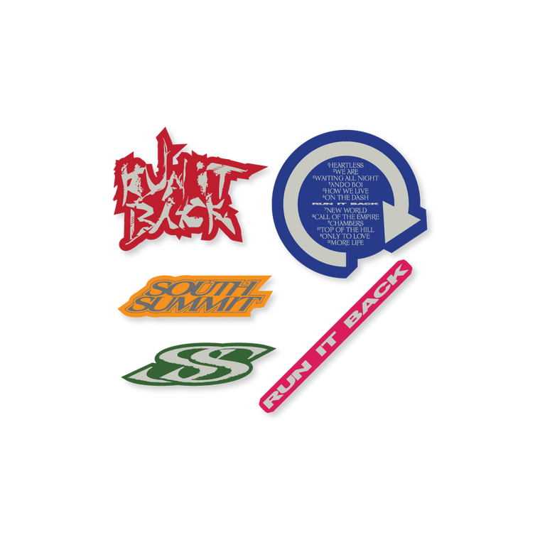 South Summit / RUN IT BACK Sticker Pack