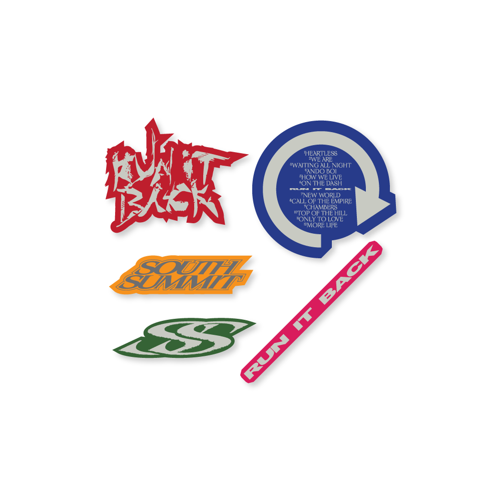 South Summit / RUN IT BACK Sticker Pack