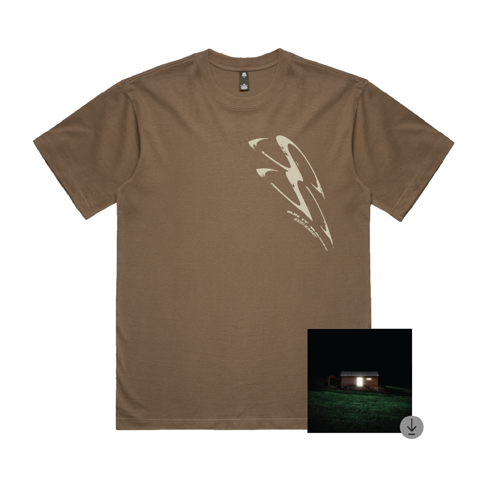 South Summit / RUN IT BACK Brown T-Shirt & Digital Download ***PRE-ORDER***
