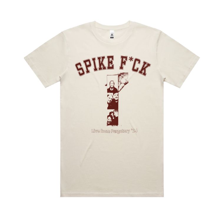 Spike Fuck / Live From Purgatory Cream Tee