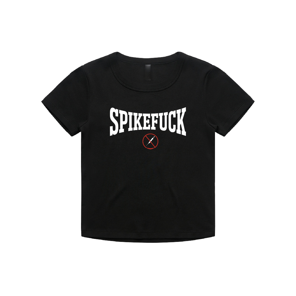 Spike Fuck / Fame At Last Black Baby Tee