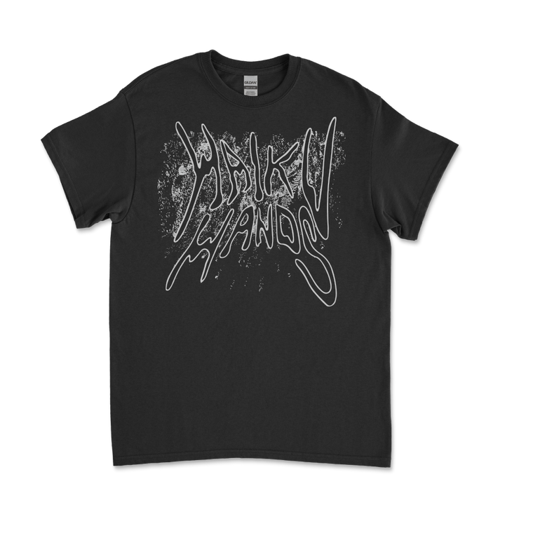 Haiku Hands / Splat Logo Black T-Shirt