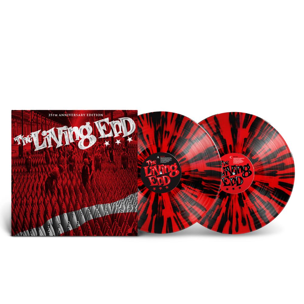 The Living End: 25th Anniversary Edition 2xLP Black & Red Splatter Vinyl