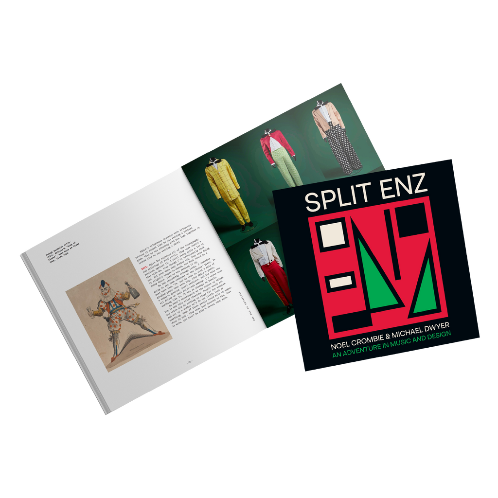 Split Enz / 'Split Enz: An Adventure In Music and Design' Hardcover Book ***PRE-ORDER***