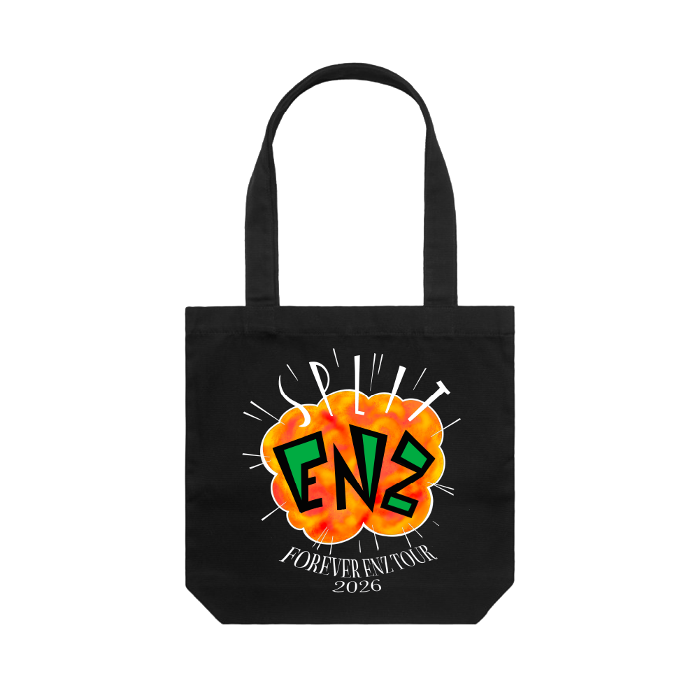 Split Enz / Explosion Black Tote ***PRE-ORDER***