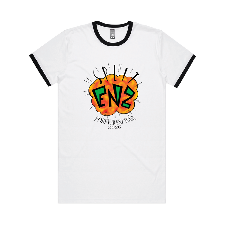 Split Enz / Explosion Ringer T-Shirt (without dates)