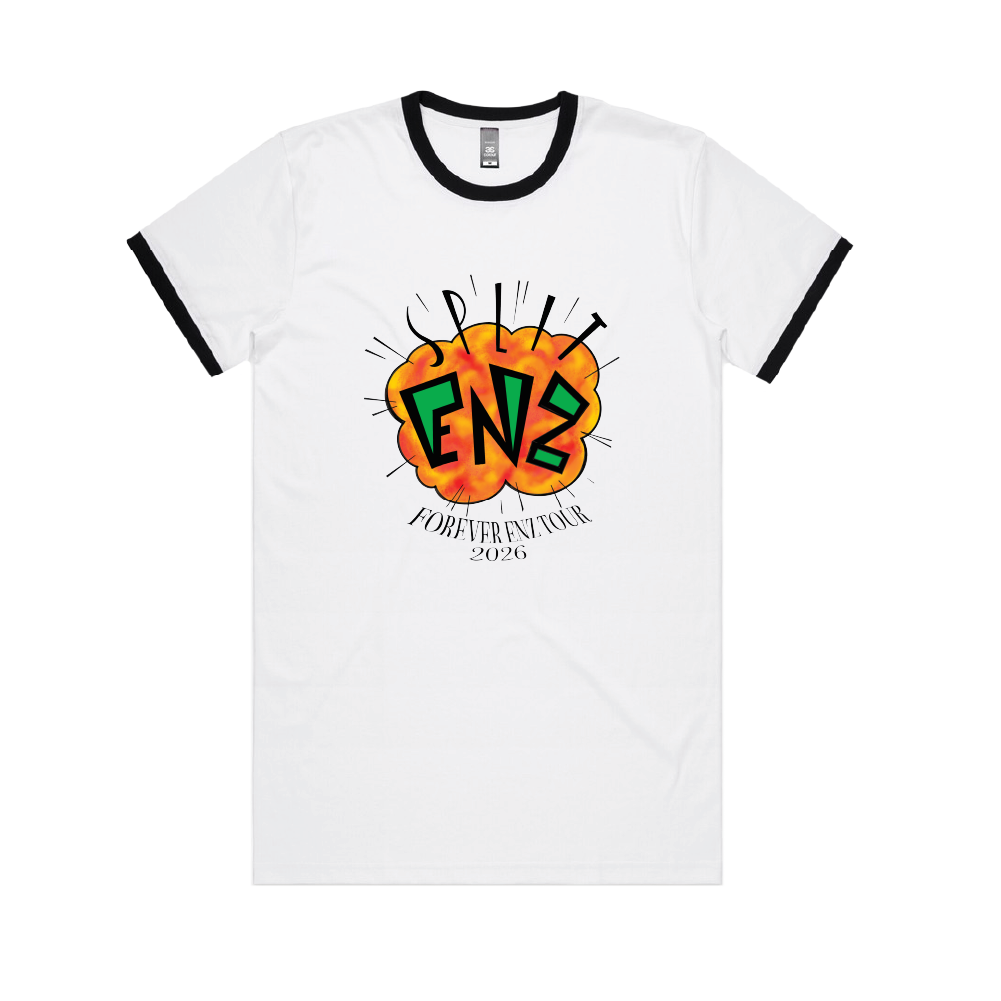Split Enz / Explosion Ringer T-Shirt (without dates)
