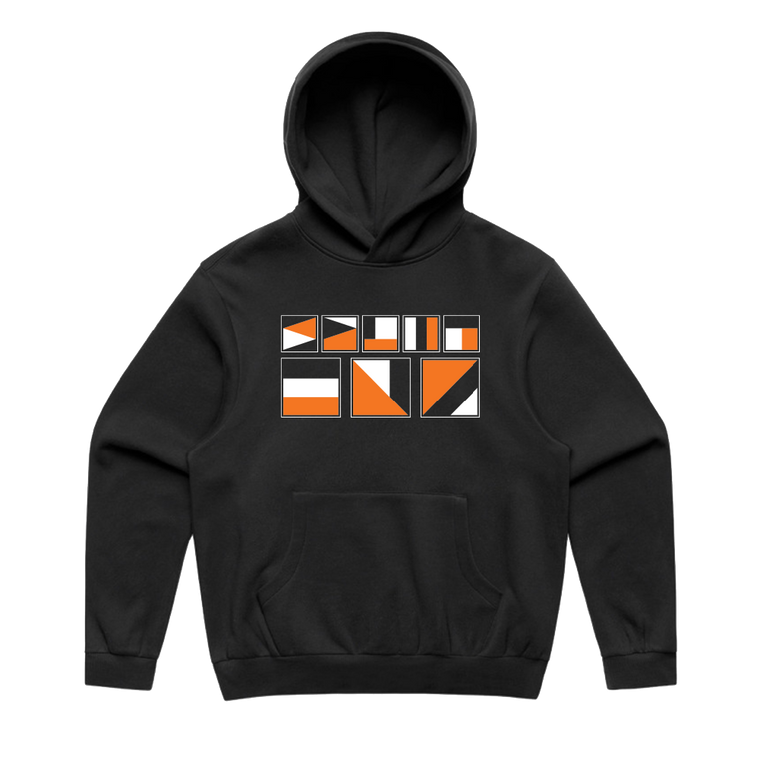Split Enz / Flags Black Hood