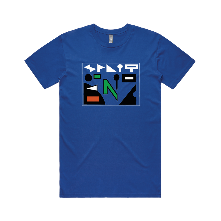 Split Enz / Shapes Blue T-Shirt