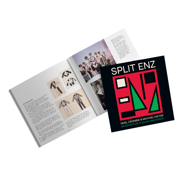 Split Enz / 'Split Enz: An Adventure In Music and Design' Hardcover Book ***PRE-ORDER***