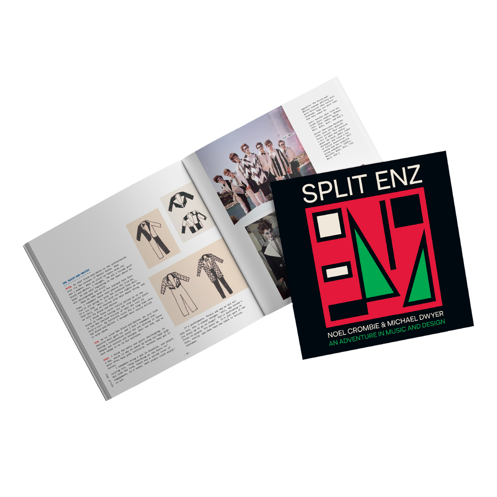 Split Enz / 'Split Enz: An Adventure In Music and Design' Hardcover Book ***PRE-ORDER***