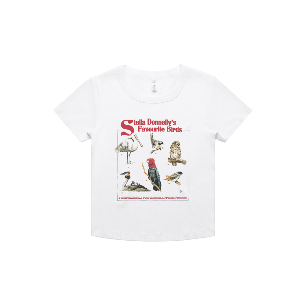 Stella Donnelly / Birds White Baby T-Shirt