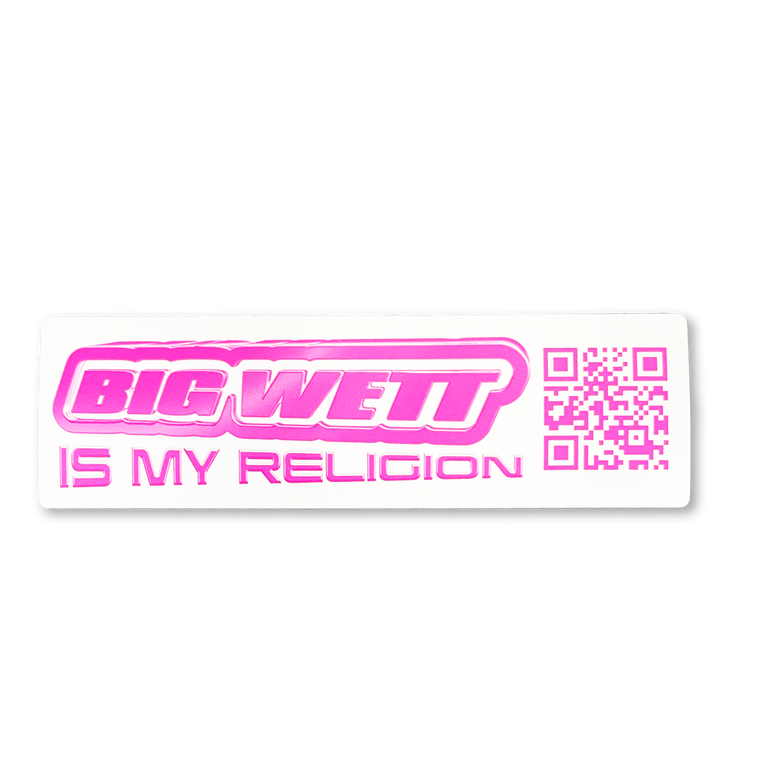 Big Wett / Is My Religion Sticker