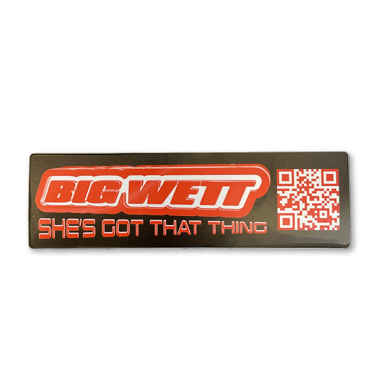 Big Wett / She's Got That Thing Sticker