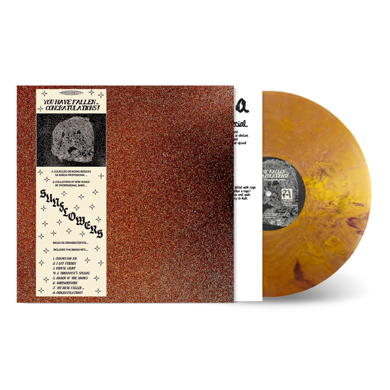 Sunflowers / You Have Fallen... Congratulations! LP Metallic Gold Vinyl
