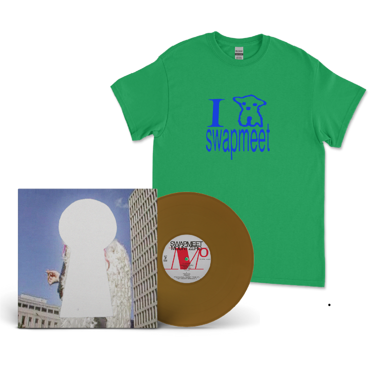 Swapmeet / Mount Zero LP Golden Brown Vinyl & Green T-Shirt