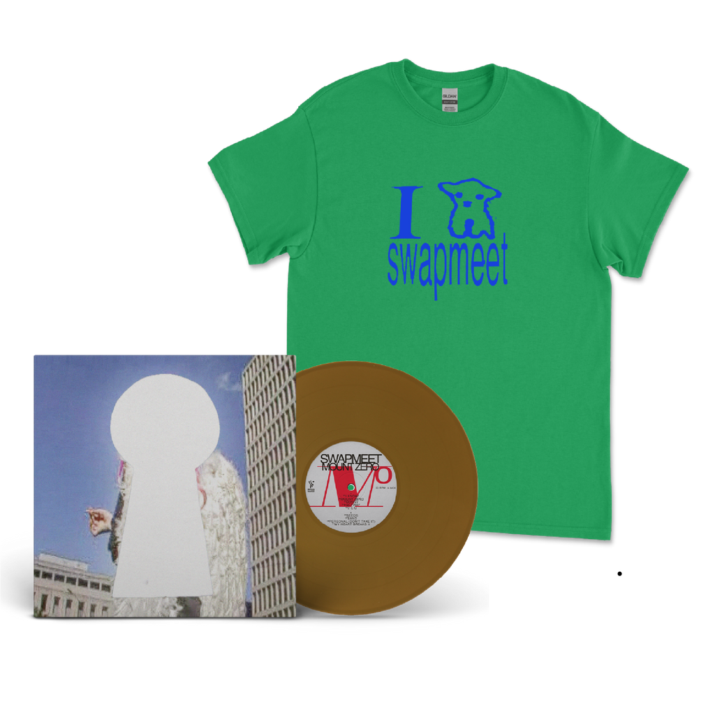 Swapmeet / Mount Zero LP Golden Brown Vinyl & Green T-Shirt