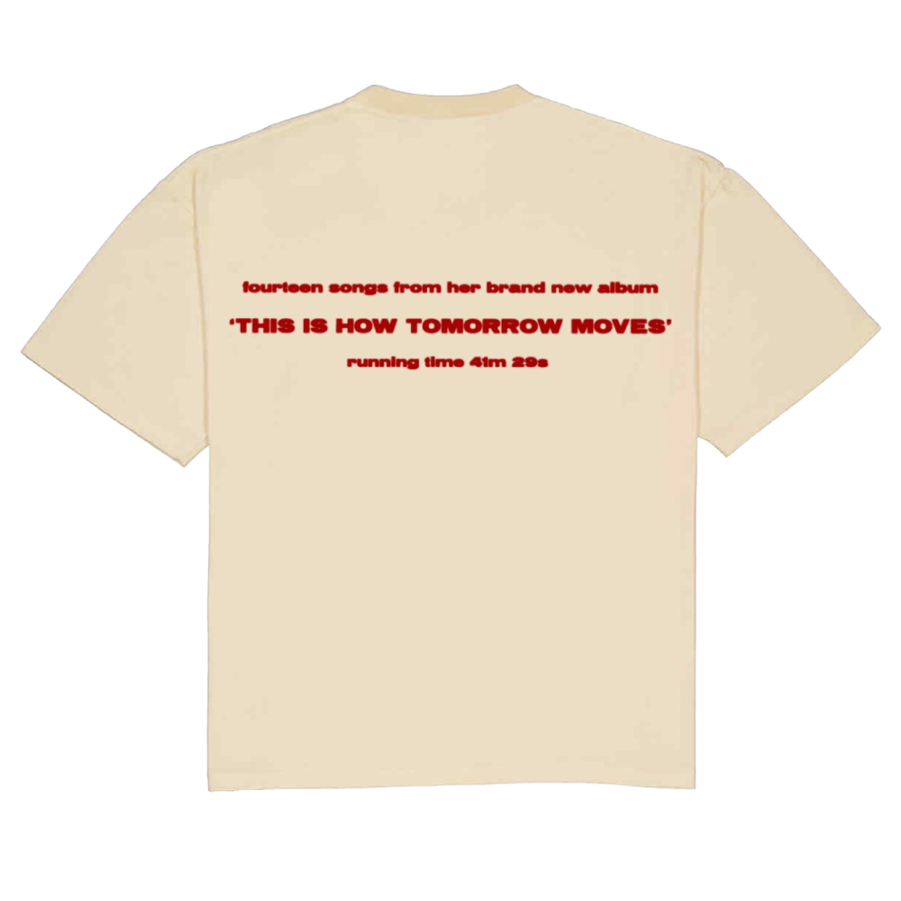 Beabadoobee / This Is How Tomorrow Moves Cream T-Shirt & Digital Download ***PRE-ORDER***