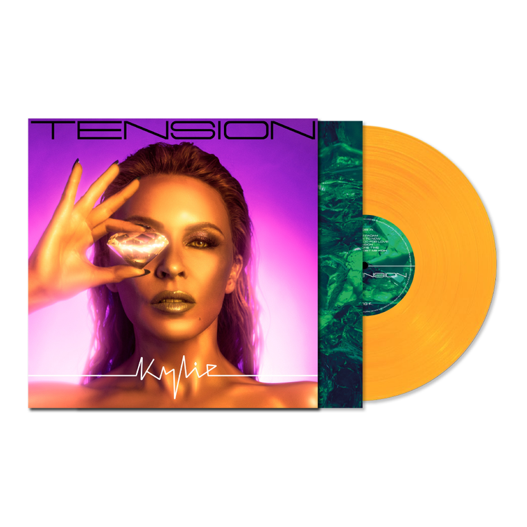 Kylie Minogue / Tension LP Transparent Orange Vinyl