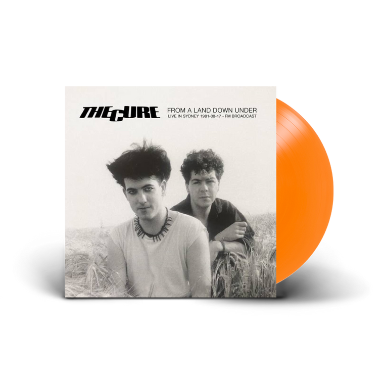 The Cure / From A Land Down Under: Live In Sydney 1981-08-17 FM Broadcast LP Orange Vinyl
