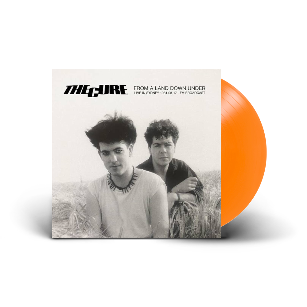 The Cure / From A Land Down Under: Live In Sydney 1981-08-17 FM Broadcast LP Orange Vinyl