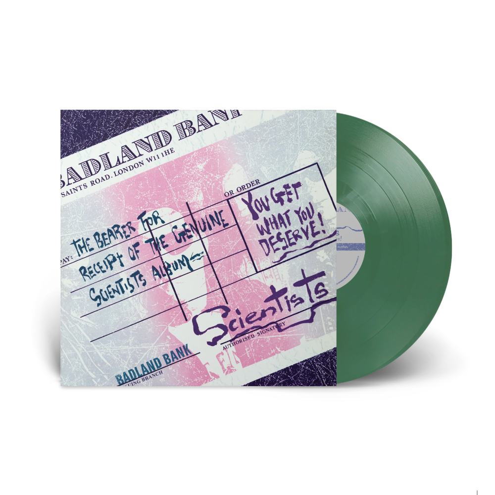 The Scientists / You Get What You Deserve! LP Supreme Green Vinyl