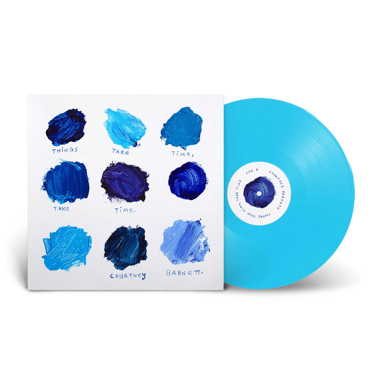 Courtney Barnett / Things Take Time, Take Time LP Splendorous Blue Vinyl