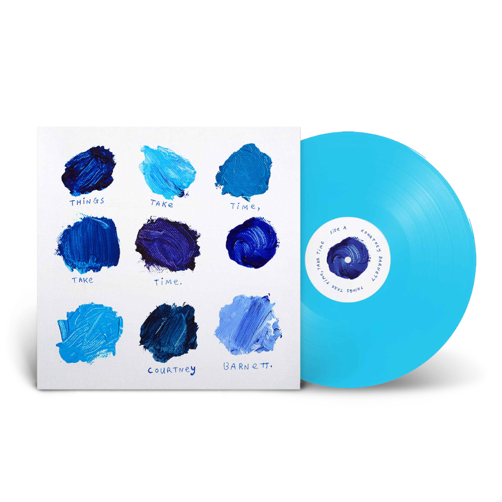 Courtney Barnett / Things Take Time, Take Time LP Splendorous Blue Vinyl